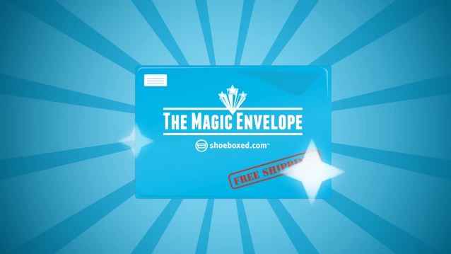 Shoeboxed Magic Envelope